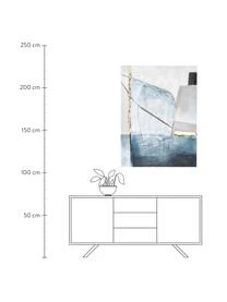 Malerifabrikken Bemalter Leinwanddruck Golden Blue II 3 Malerifabrikken Bemalter Leinwanddruck Golden Blue II – Bild 3