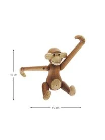 Kay Bojesen Designer-Deko-Objekt Monkey, Teakholz 3 Kay Bojesen Designer-Deko-Objekt Monkey, Teakholz – Bild 3