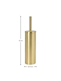 Andrea House Toilettenbürste Onyar Mit Edelstahl-Behälter 3 Andrea House Toilettenbürste Onyar Mit Edelstahl-Behälter – Bild 3