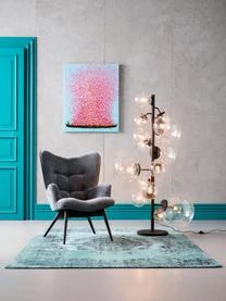 Kare Design Bemalter Leinwanddruck Flower Boat 7 Kare Design Bemalter Leinwanddruck Flower Boat – Bild 7