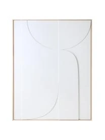 HKliving Wandobjekt Rahmenrelief-Kunsttafel Betido