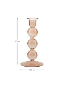 Bahne Glas-Kerzenhalter Bubble 4 Bahne Glas-Kerzenhalter Bubble – Bild 4