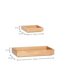 Hübsch Stapelbares Aufbewahrungsboxen-Set Klara, 3-tlg. 3 Hübsch Stapelbares Aufbewahrungsboxen-Set Klara, 3-tlg. – Bild 3