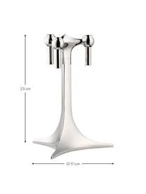 Kerzenhalter Stoff Nagel 3 Kerzenhalter Stoff Nagel – Bild 3