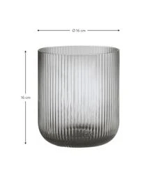 Blomus Windlicht Ven Mit Rillenrelief Aus Glas 3 Blomus Windlicht Ven Mit Rillenrelief Aus Glas – Bild 3